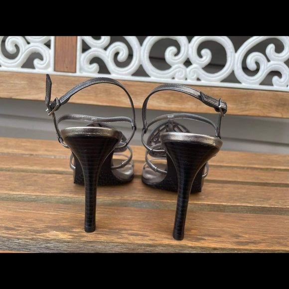 Calvin Klein Silver Sandals with straps New With Tag - Picture 5 of 5